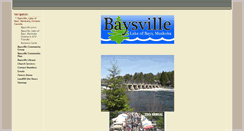 Desktop Screenshot of baysvilleontario.com